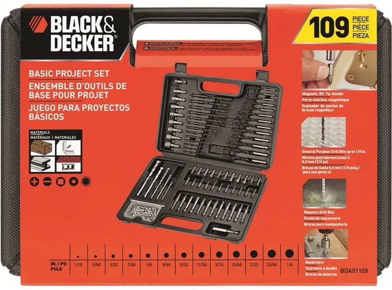 109pc Drill-screwdriving Bit