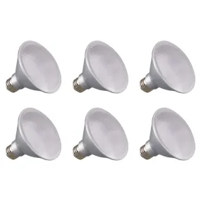 15 Watt - PAR38 LED - 2700K - 25 deg. Beam Angle - Medium base - 120 Volt 6-Pack