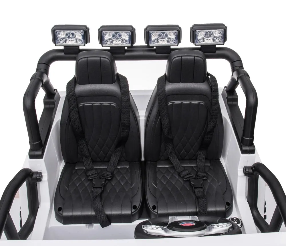 2025 Jeep Gravity Upgraded Style XXL | 24V | 2 Seater | Leather Seats | Rubber Tires | Smartphone App | Remote