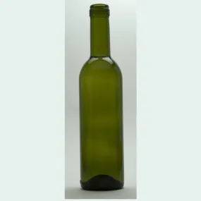 375mL Green Semi-Bordeaux Bottles,  6-Pack