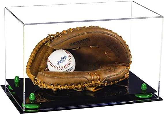 Acrylic Baseball Catchers Glove Display Case - Clear (V16/A011)