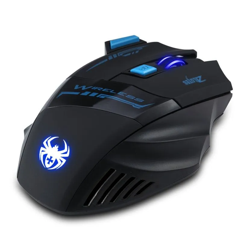 Adjustable 2400 DPI Optical Wireless Mouse - Gamer Mice / Gaming Mouse