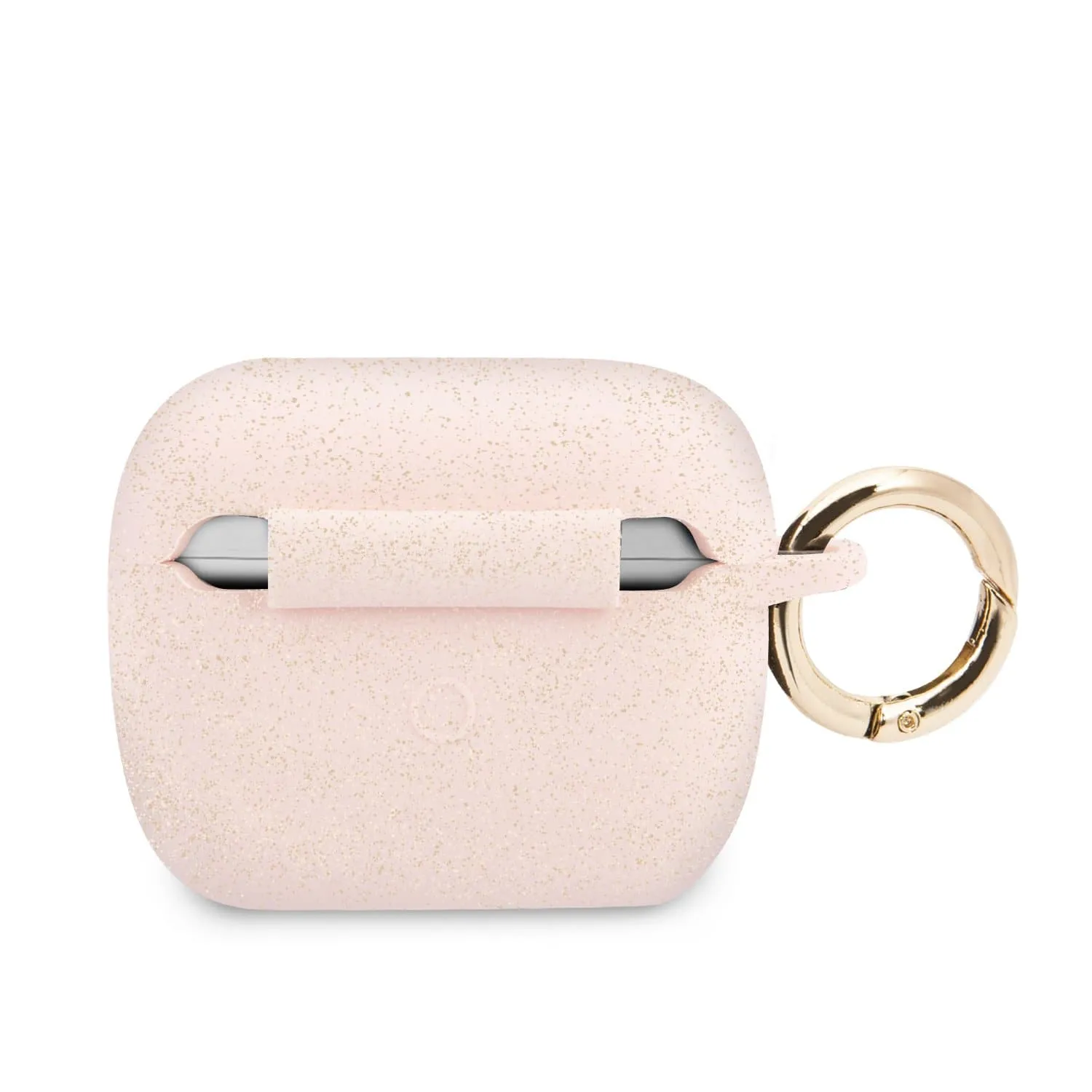 Airpods Pro - Silicone Pink With Ring - Guess