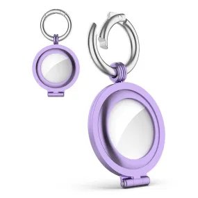 AirTags cool cover with hook ring - Purple