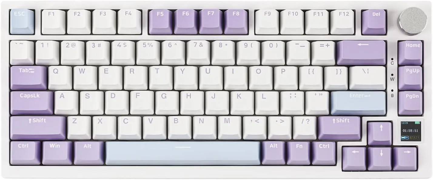 Ajazz AK820Pro Purple Mechanical keyboard RGB (Flyfish switch)