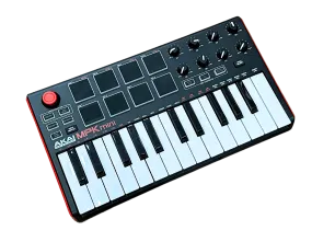 AKAI Professional MPK Mini MK3 - 25 Key USB MIDI Keyboard Controller