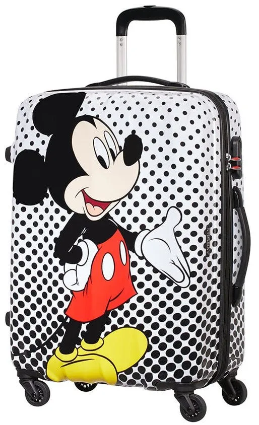 American Tourister Disney Legends 65cm Spinner | Mickey Polka Dot