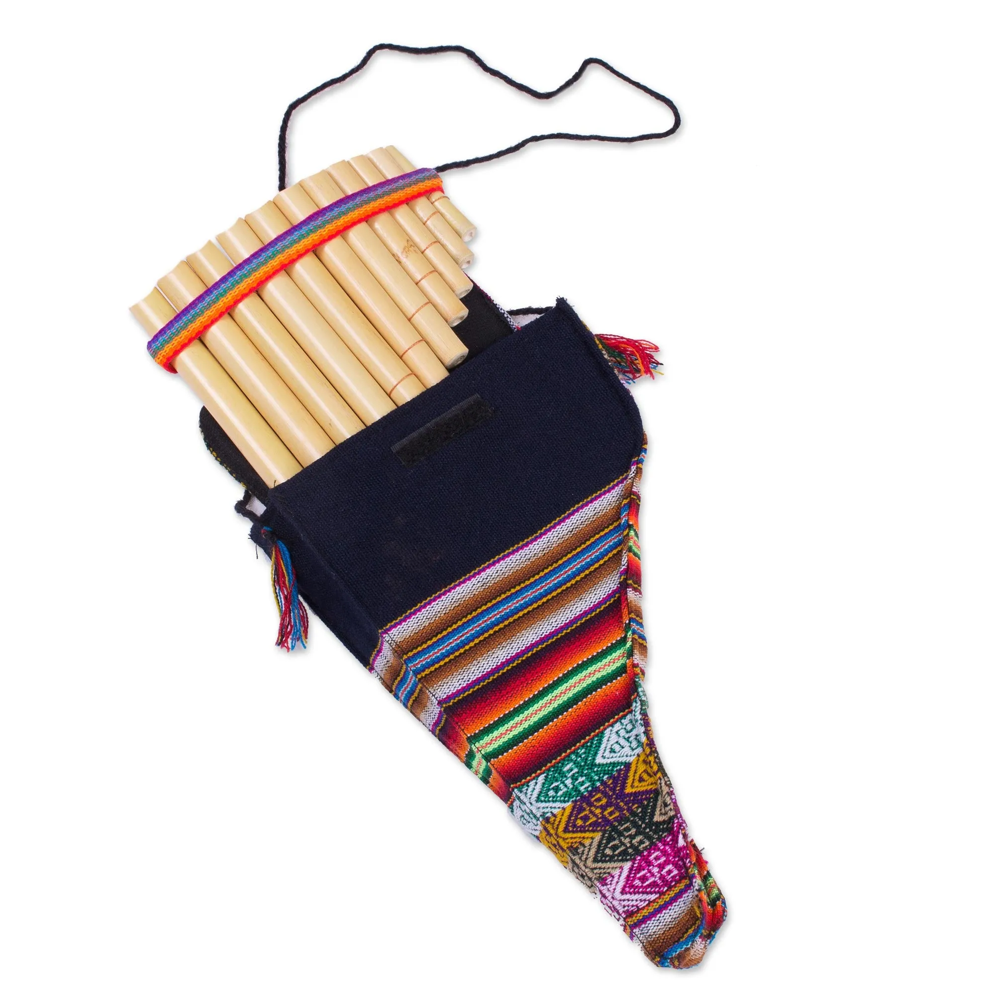 Andean Panpipe Decorative Wood Wind Instrument