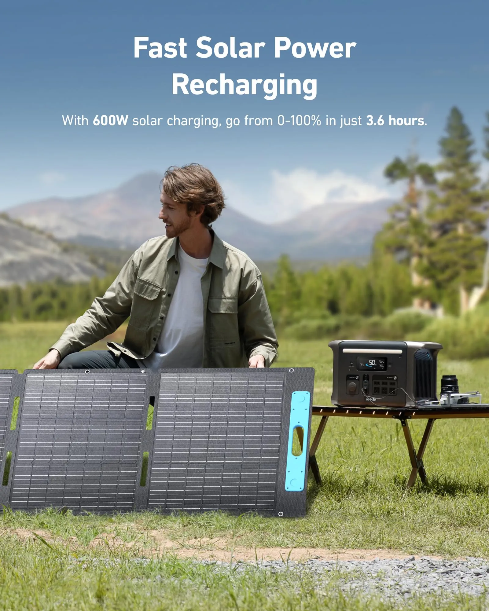 Anker SOLIX F2600 Portable Power Station - 2560Wh｜2400W