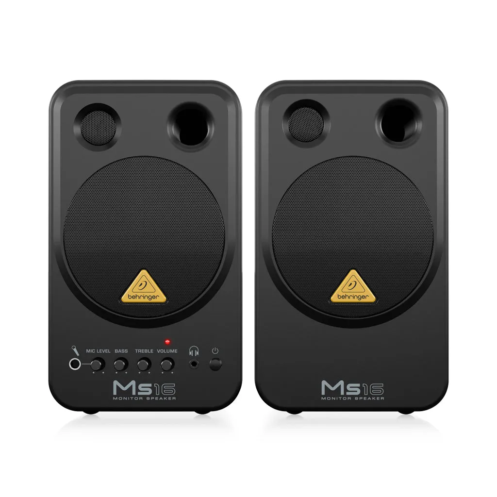 Behringer MS16 Multimedia Speakers (Pair)