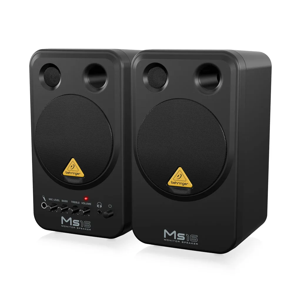 Behringer MS16 Multimedia Speakers (Pair)