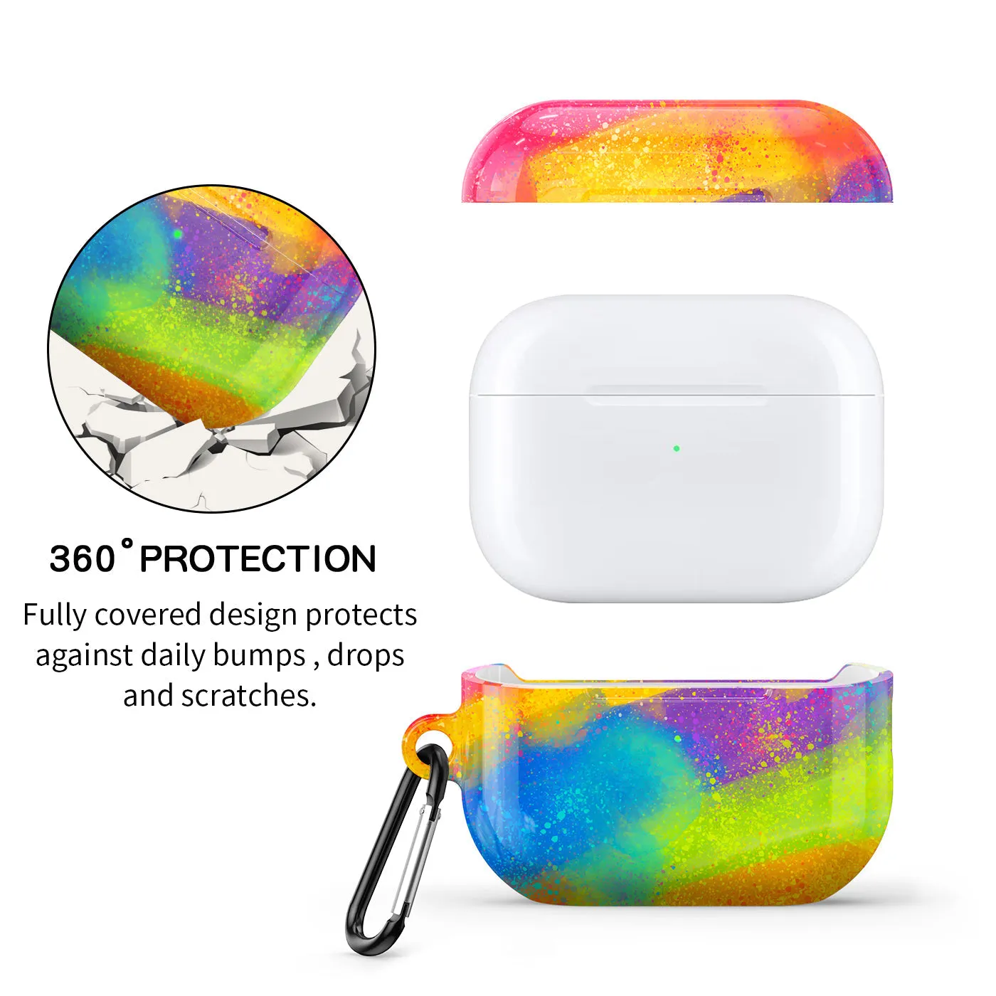 Berry Color | AirPods Series Shockproof Protective Case