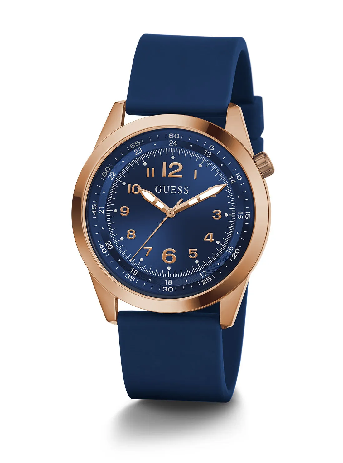 Blue Max Silicone Watch