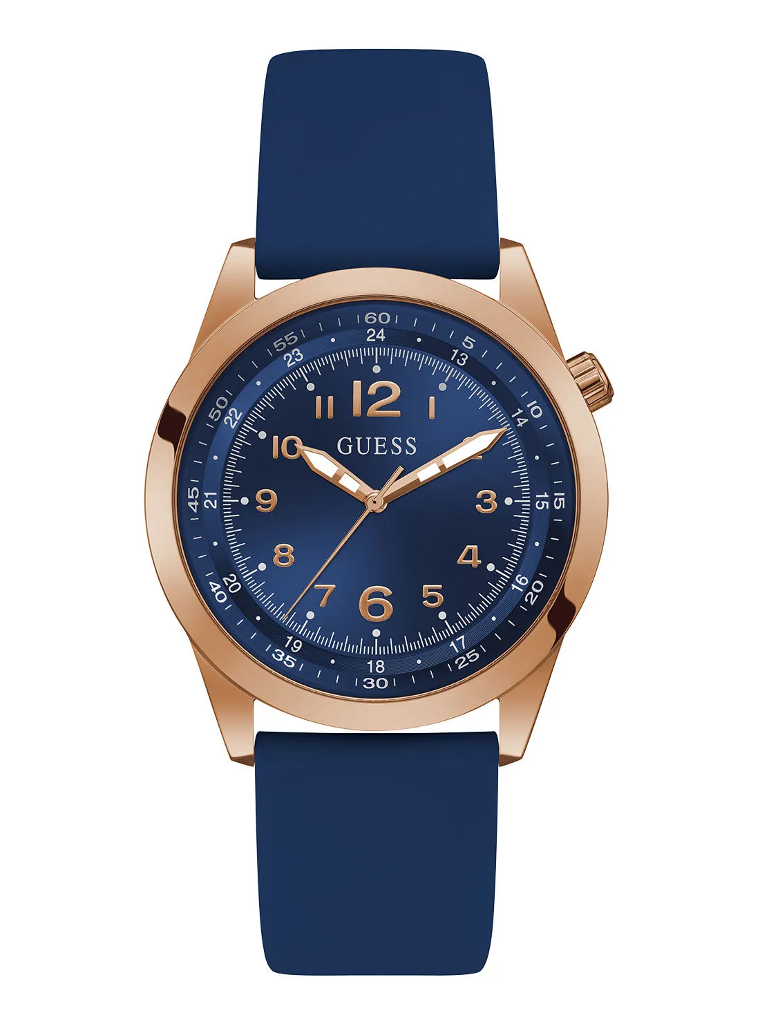 Blue Max Silicone Watch