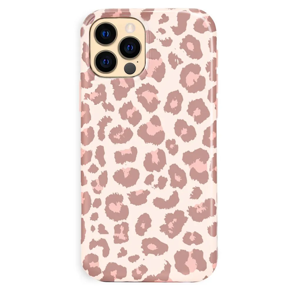 Blush Leopard iPhone Case