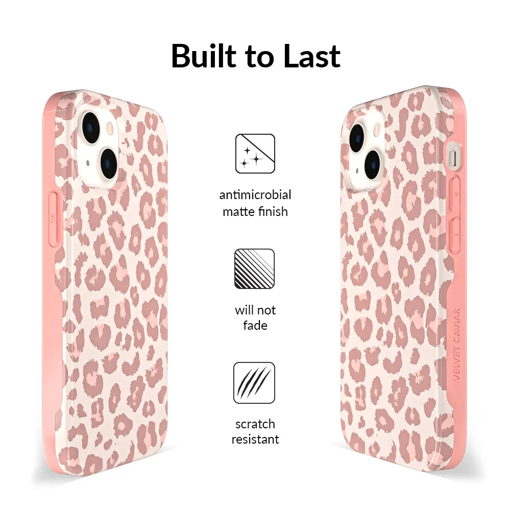 Blush Leopard iPhone Case