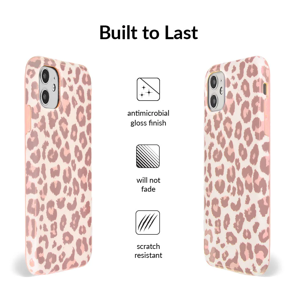 Blush Leopard iPhone Case