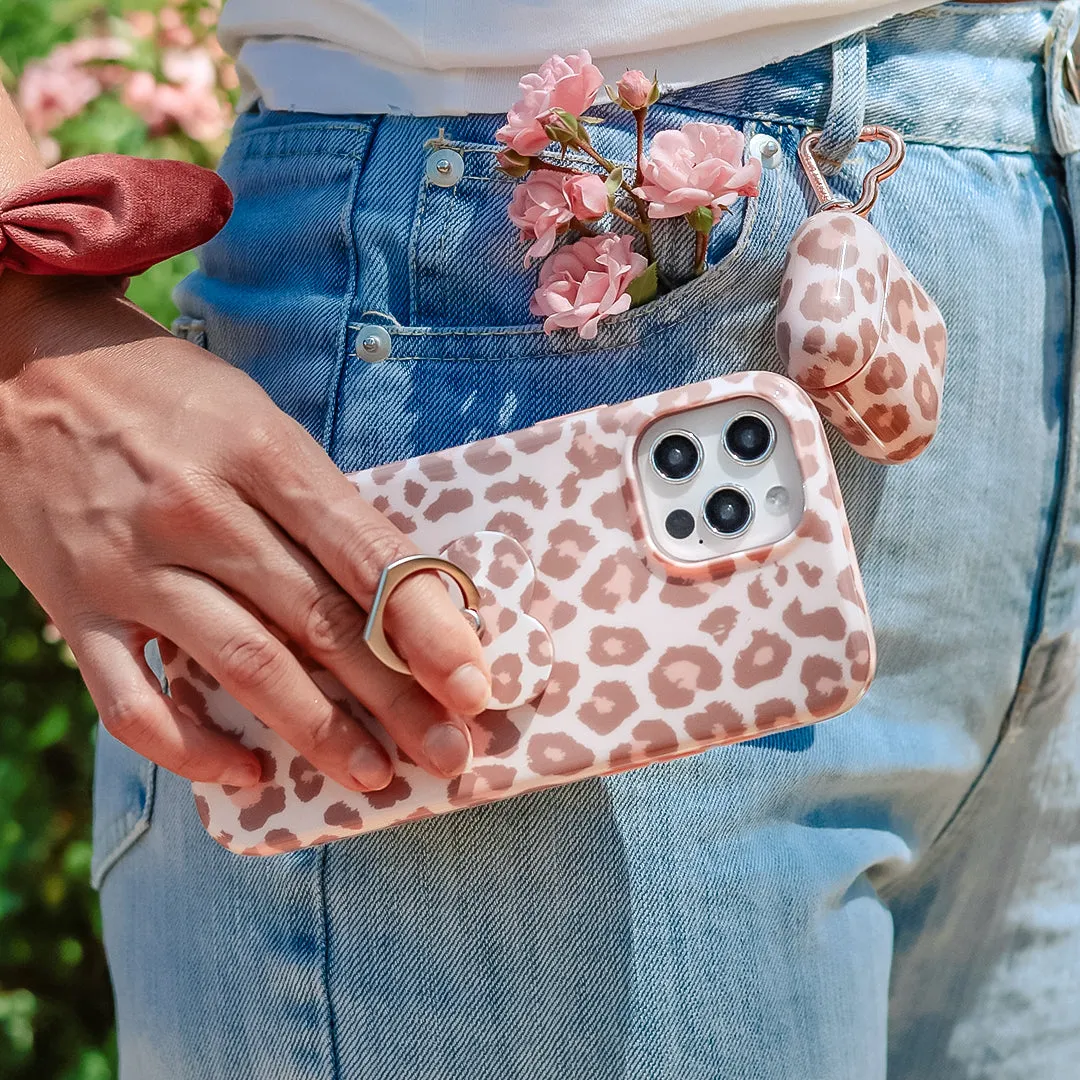 Blush Leopard iPhone Case