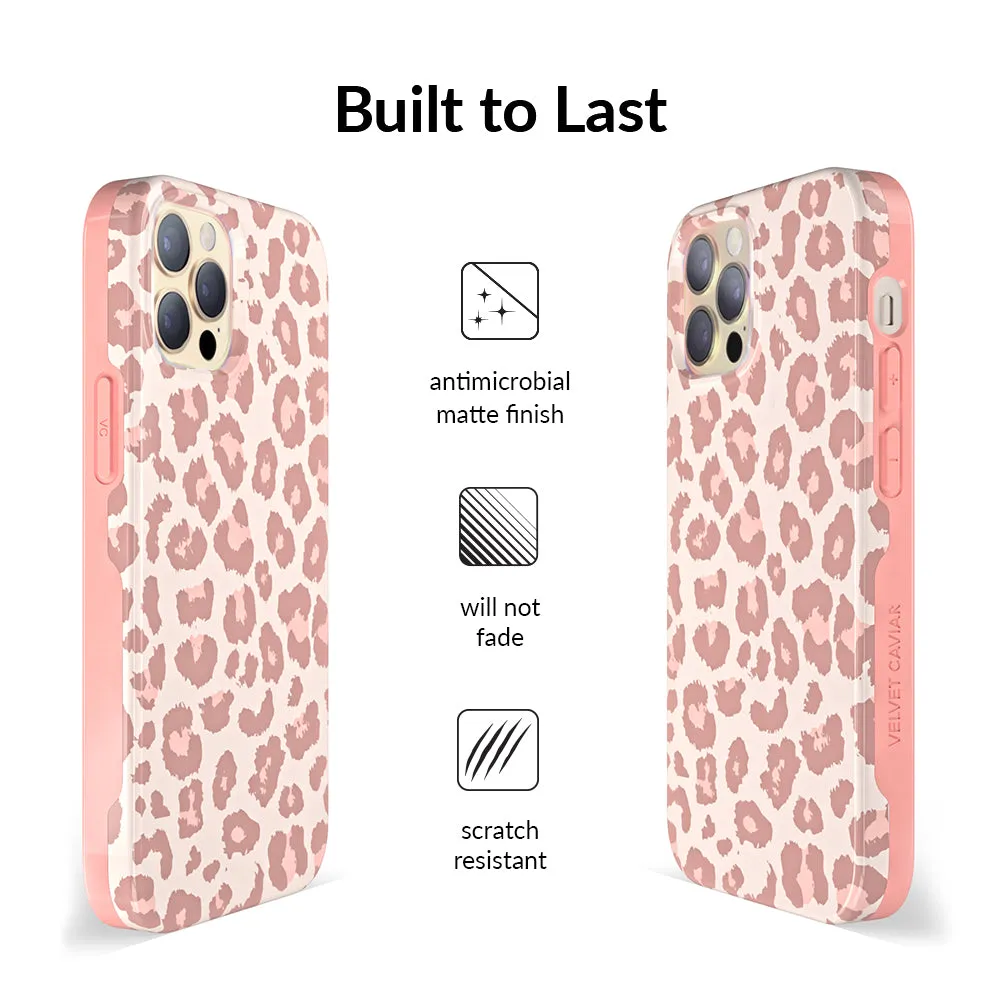 Blush Leopard iPhone Case