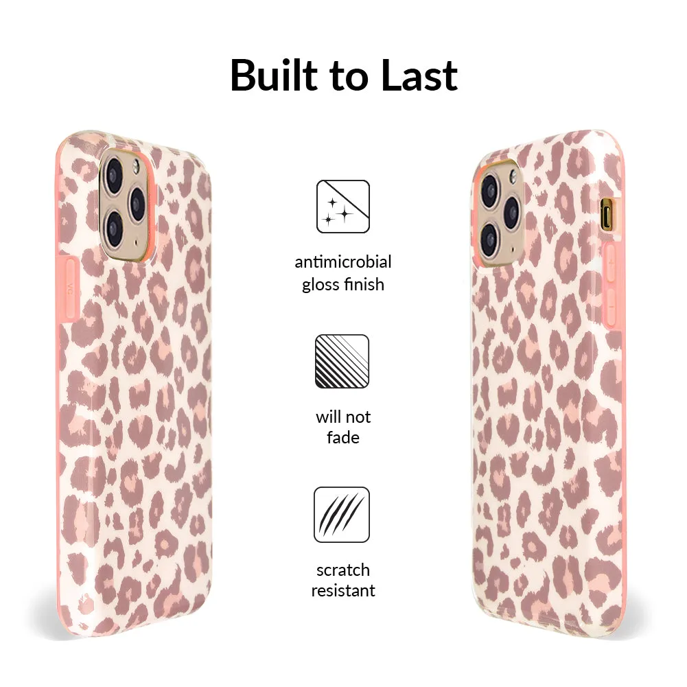 Blush Leopard iPhone Case