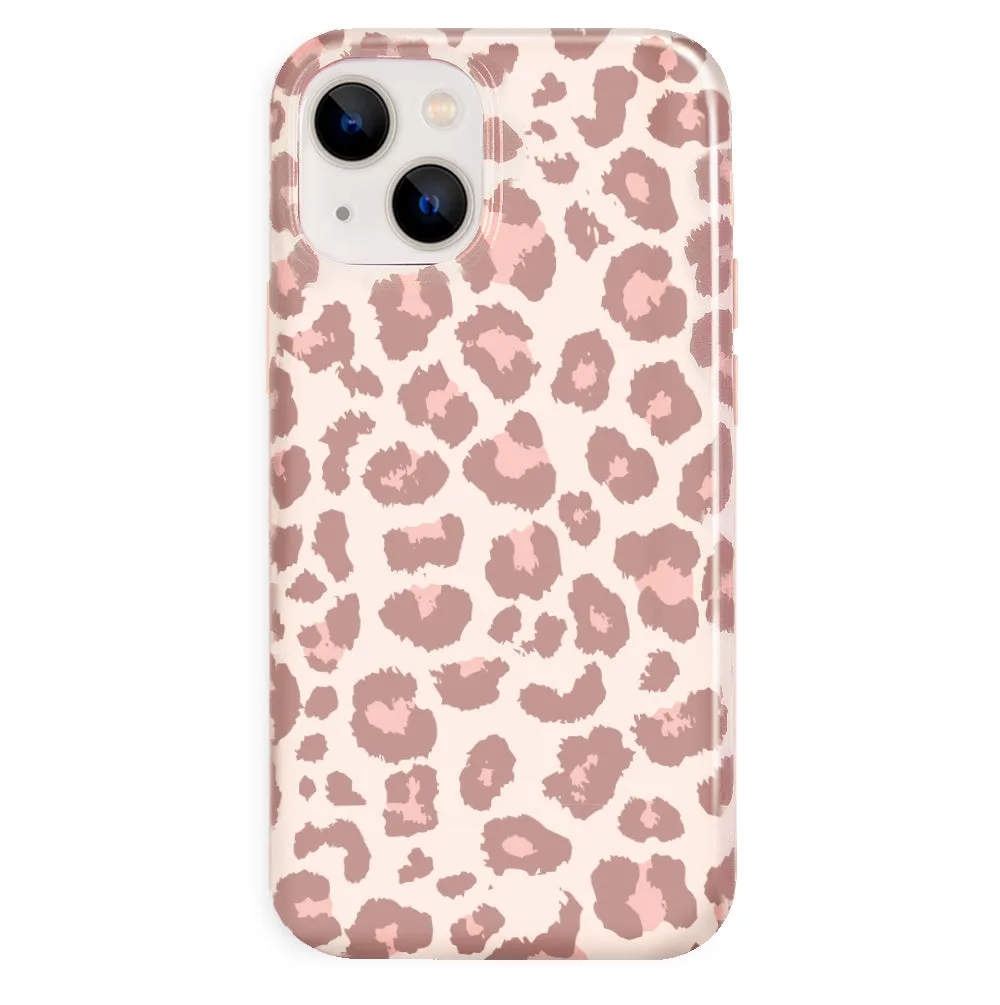 Blush Leopard iPhone Case