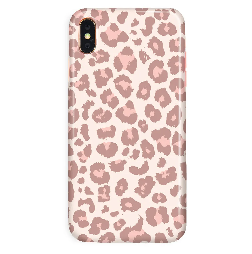 Blush Leopard iPhone Case