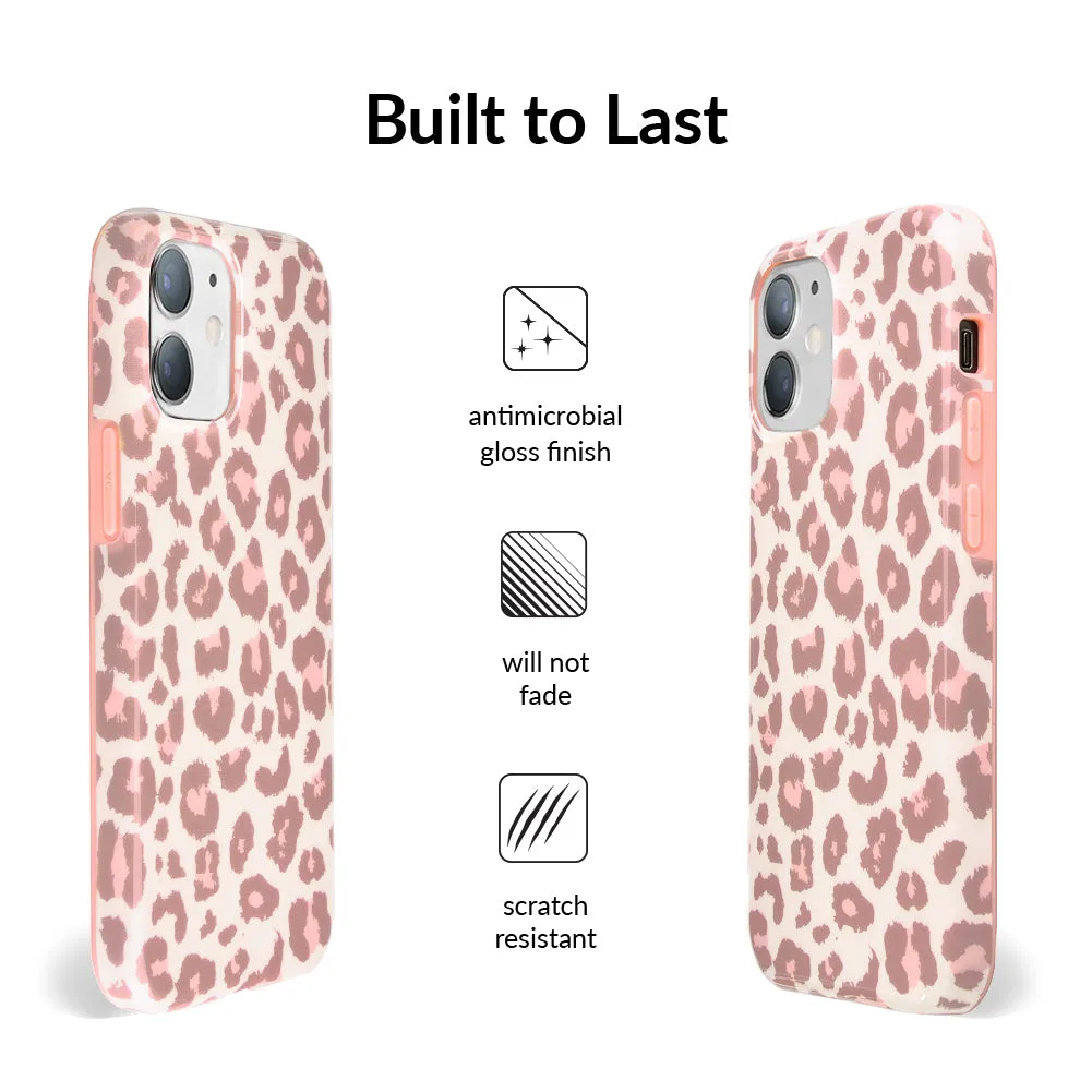 Blush Leopard iPhone Case