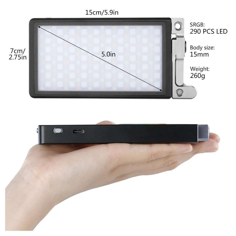 Boling BL-P1 RGB 2500-8500K Pocket LED Video Light (DEMO STOCK)