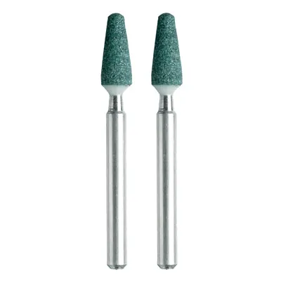 Bosch 84922 Silicon Carbide Grinding Stone 3/16", 1/8" Shank, 2-Pack