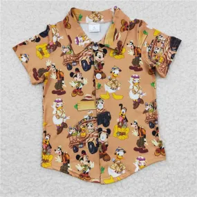 boys cartoon shirts BT0155