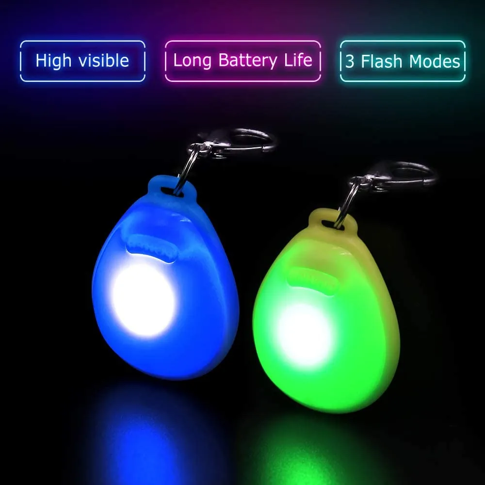 BSEEN 2 Pack LED Dog Tags