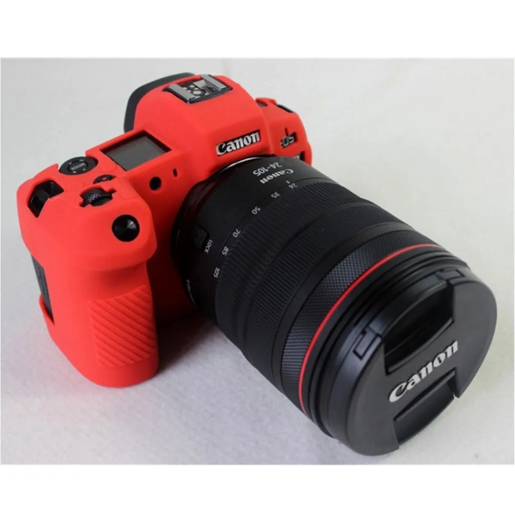 Canon EOS R soft silicone case - Red