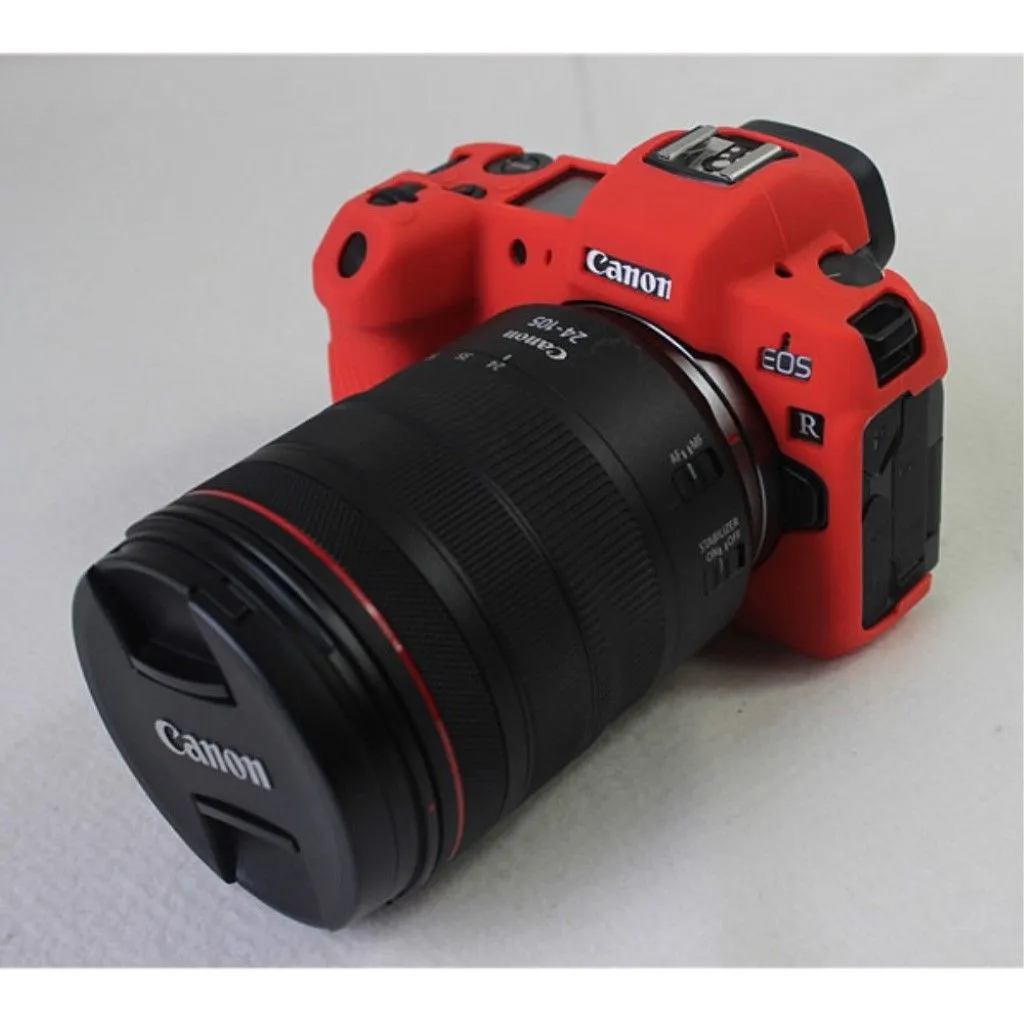 Canon EOS R soft silicone case - Red