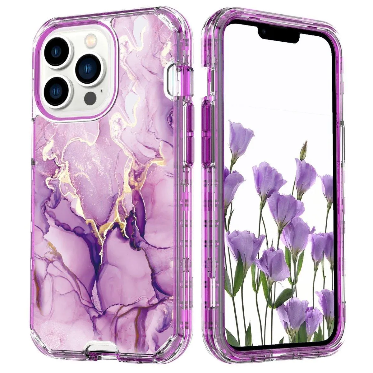 Castra Marble Pattern Soft Silicone iPhone Case