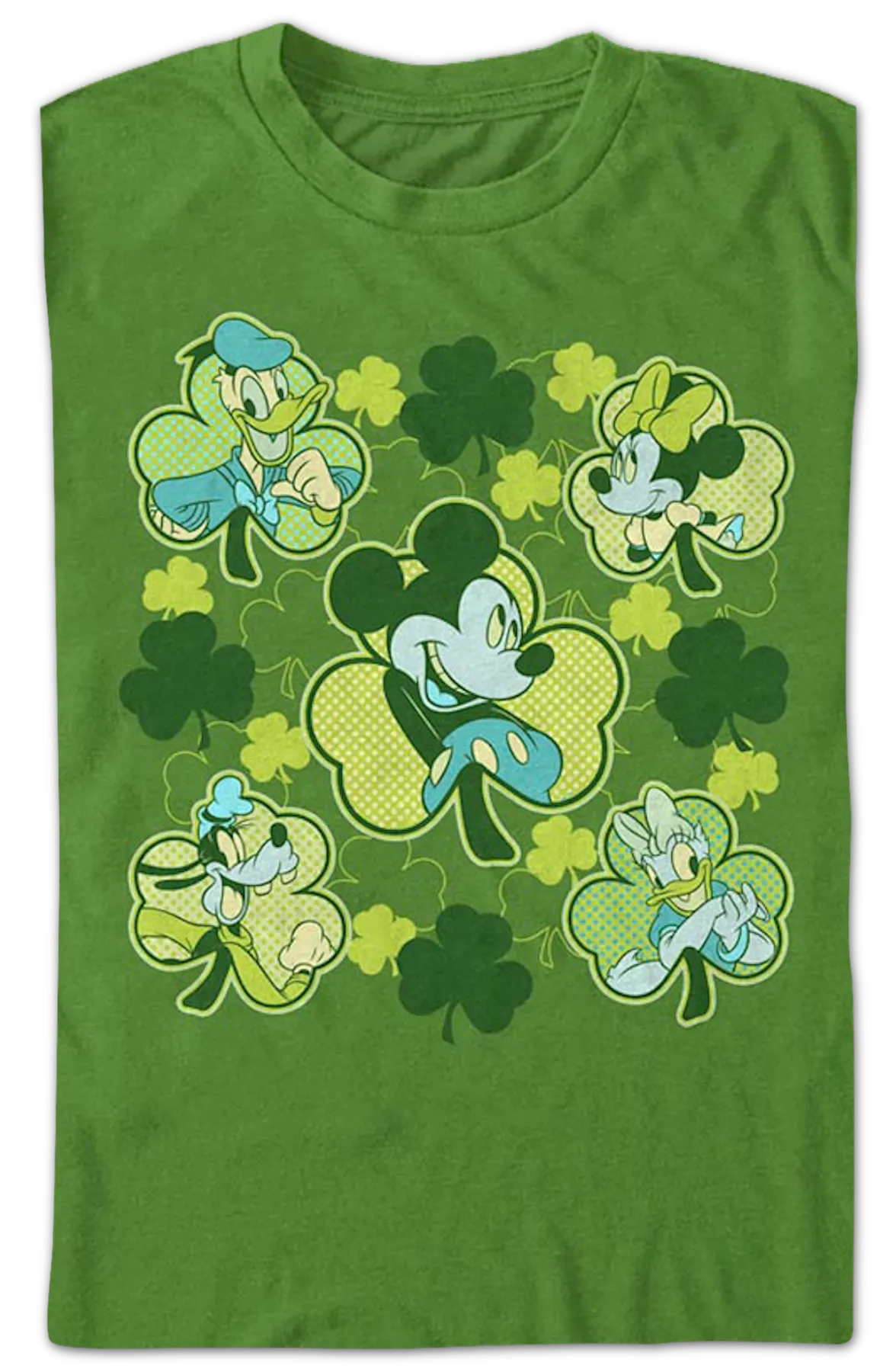 Classic Characters St. Patrick's Day Clovers Disney T-Shirt