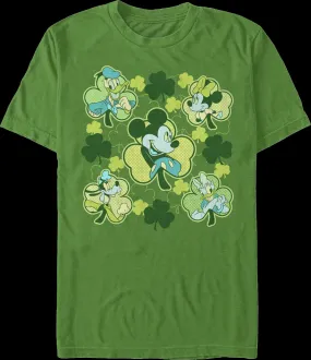 Classic Characters St. Patrick's Day Clovers Disney T-Shirt