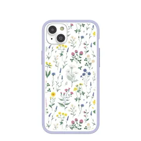 Clear Shadow Blooms iPhone 14 Plus Case With Lavender Ridge