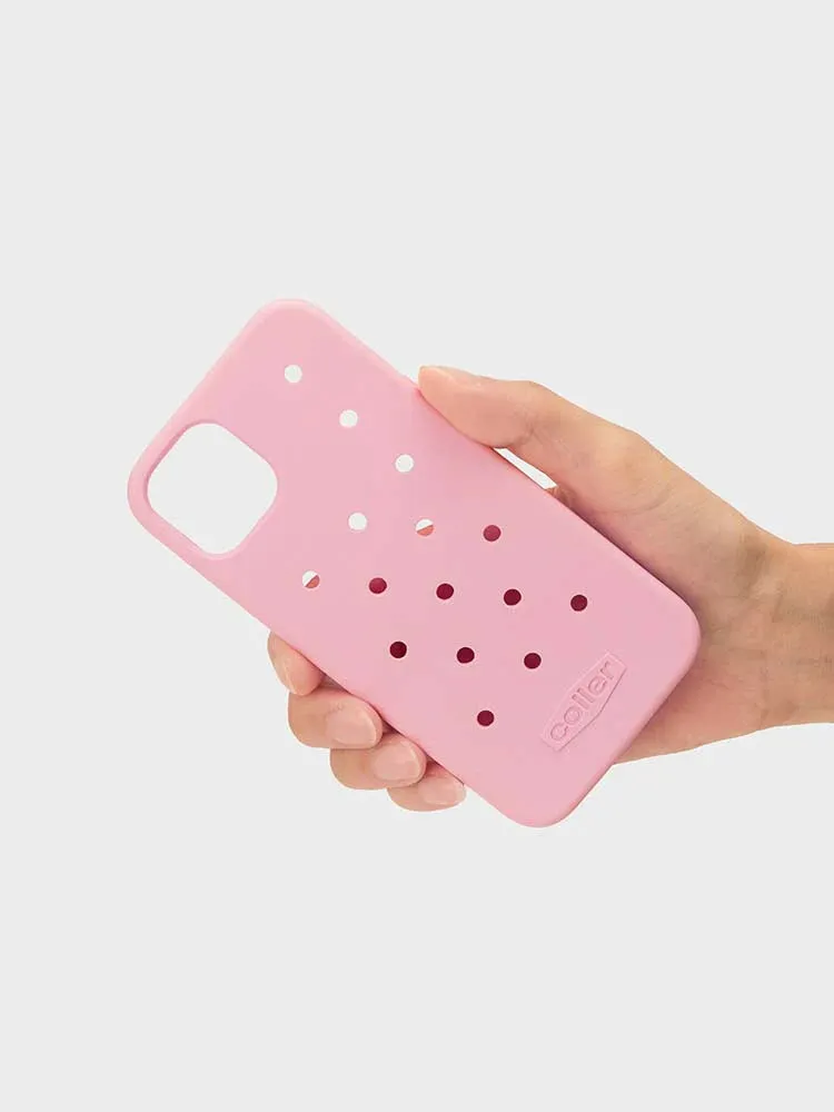 COLLER PHONE 14PRO CASE LIGHT PINK