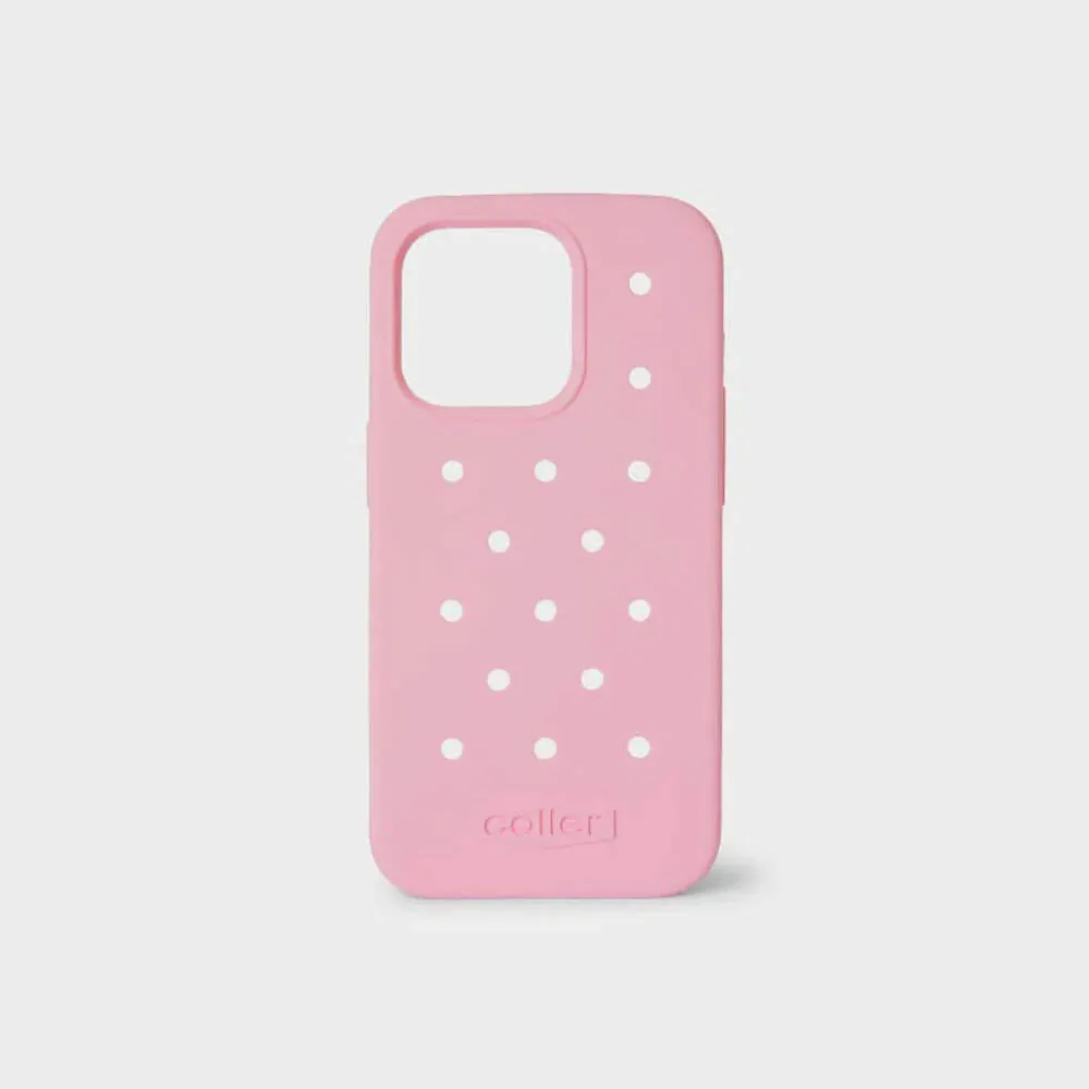 COLLER PHONE 14PRO CASE LIGHT PINK