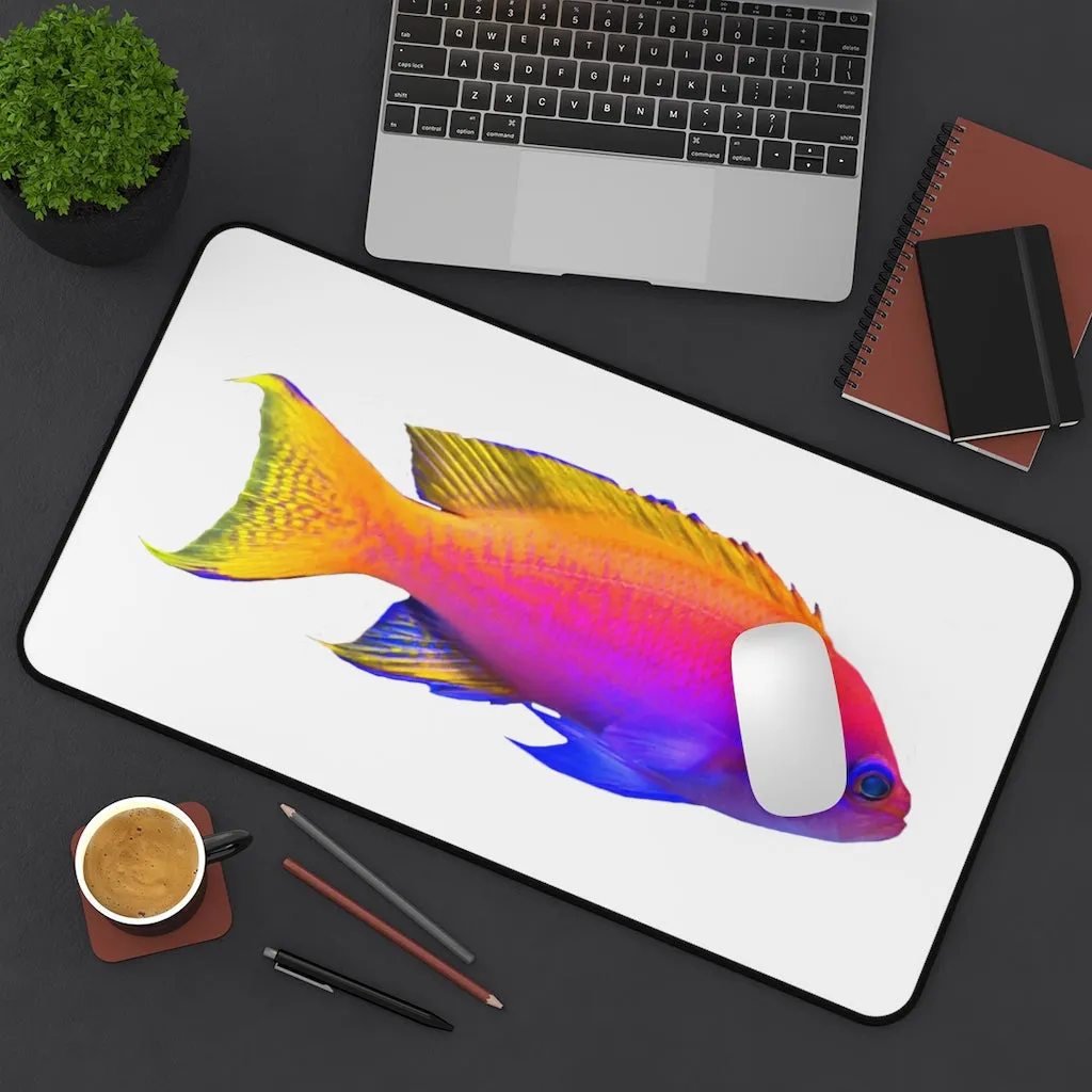 Colored Fish Desk Mat