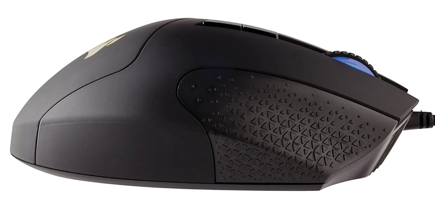 Corsair Mouse Scimitar Pro RGB MMO 16,000 DPI Optical Sensor 12 Programmable Side Buttons Gaming Mouse - Black