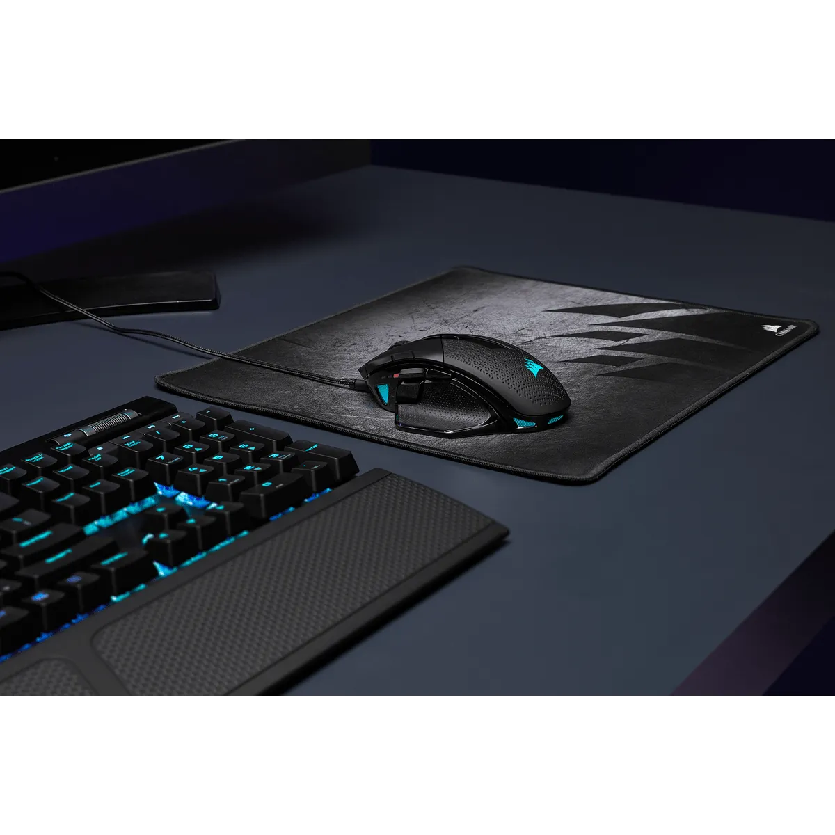 Corsair Nightsword RGB Performance Tunable FPS & MOBA Optical Gaming Mouse, 18000 DPI