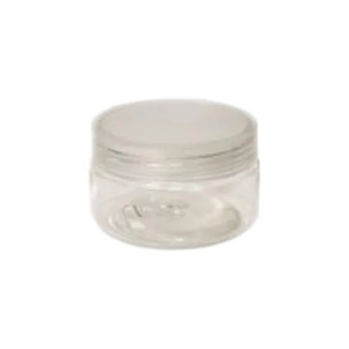 Cre8tion Clear Plastic Jar, 1oz, 26056