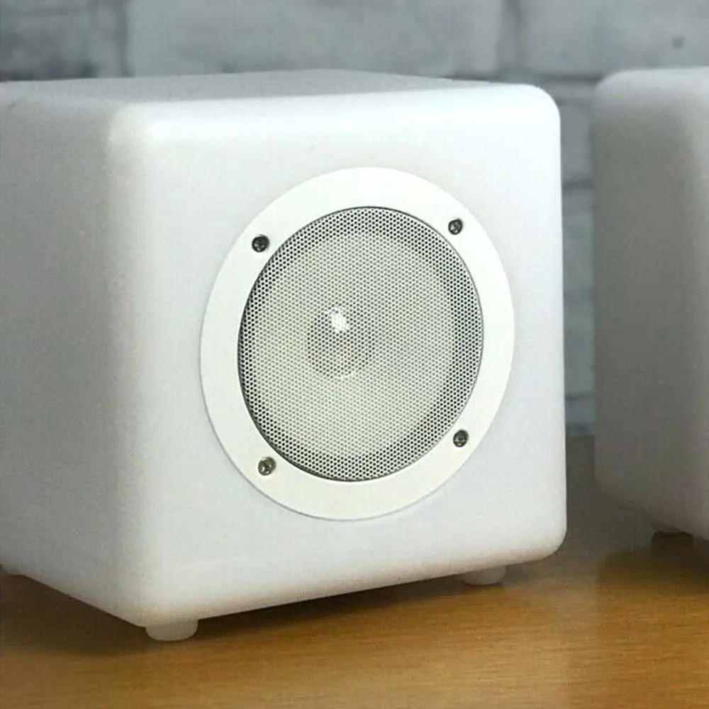 Cube Connex Bluetooth Speaker Colour Changing by Steepletone