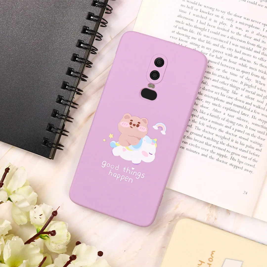 Cute Bear Phone Case - OnePlus