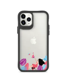 DailyObjects Chasing Dreams Black Hybrid Clear Case Cover For iPhone 11 Pro