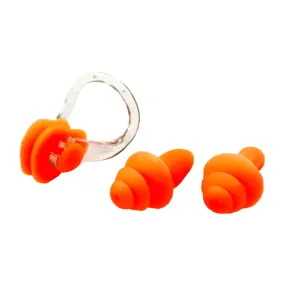 Dawson Sports Ear Plugs and Nose Clip W30 Orange - 15-166-O