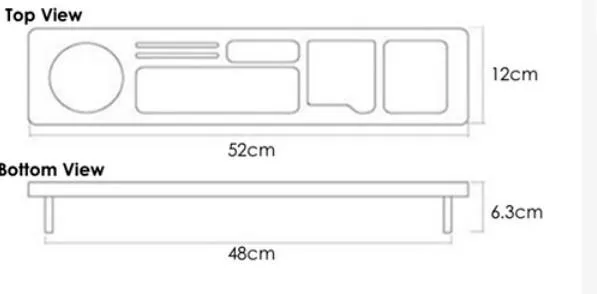 Desktop Organizer Shelf