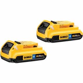 Dewalt DCB203BT-2 20V MAX XR 2.0 AH Li-Ion Bluetooth Battery 2 Pack