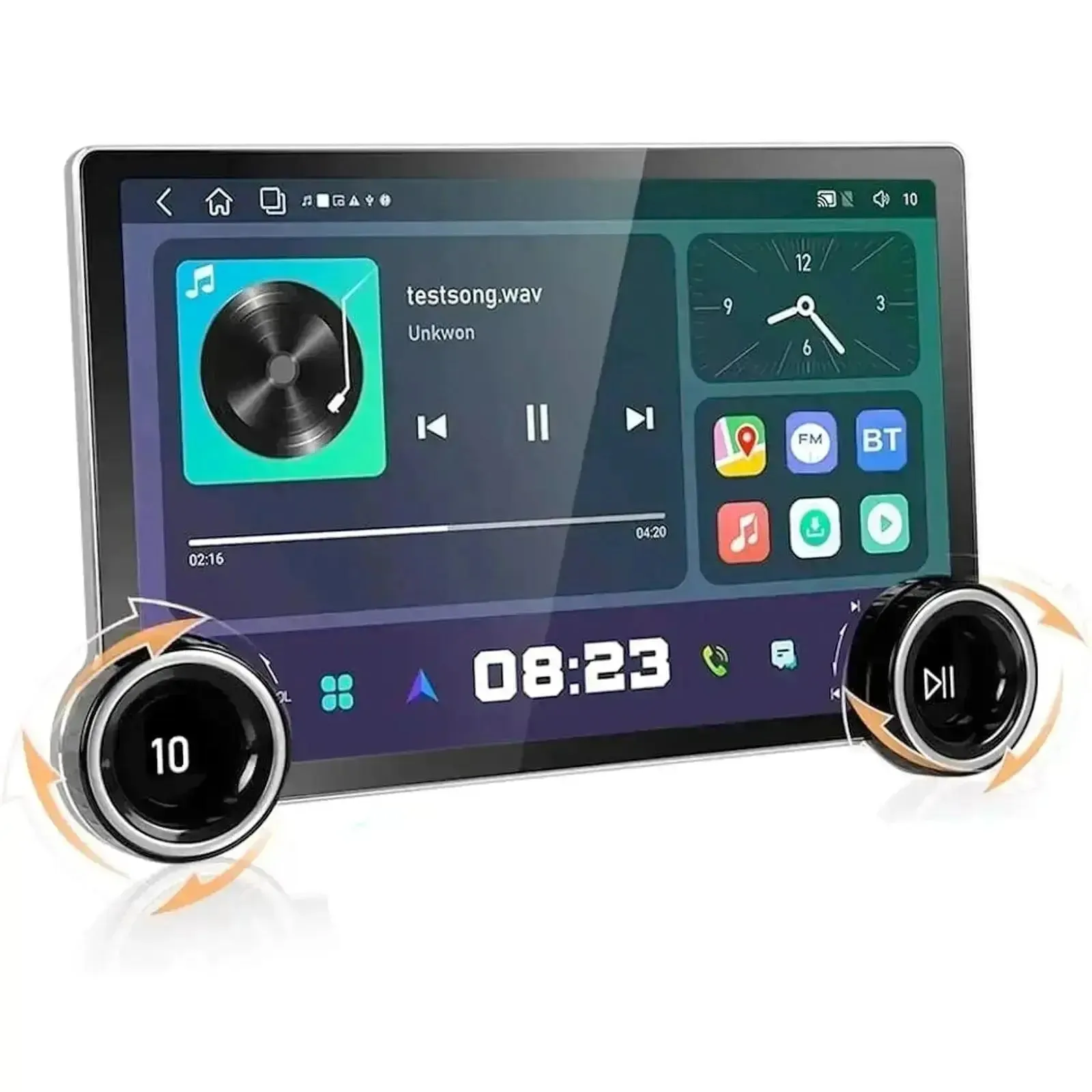 Diamond 2K - 11.5 Inch Dual Knob Android Multimedia Entertainment Unit - Toyota Hilux (15-On)